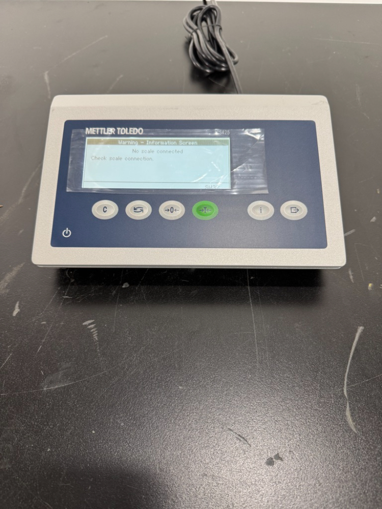 Image of Mettler Toledo ICS425 Digital Scale Screen